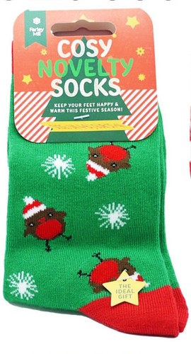 Ladies novelty christmas socks - ladies,