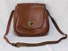 Small Hand Tooled Leather Purse Vintage Bag Handbag Shoulder Bag 