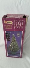 Vintage Premier fibre optic Christmas tree working with box 45 cm approx 18"