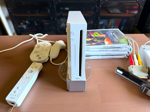Nintendo wii console pal white - console,