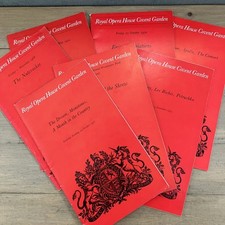 7 x Royal Opera House vintage