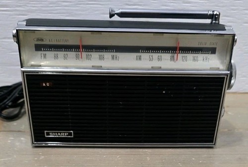 Sharp 176 fm - fx-176, am/fm