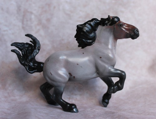 Breyer custom bay roan - custom,
