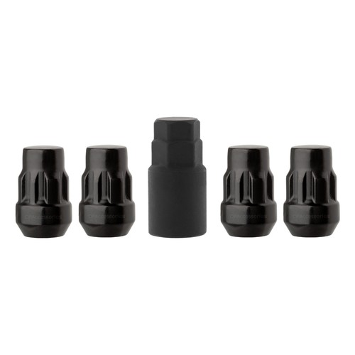 Black wheel locks compatible - black,