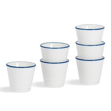 White Farmhouse Egg Cups - 5cm