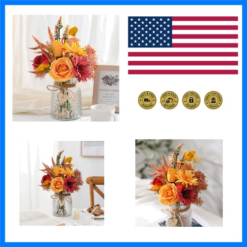 Artificial flowers with vase - artificial,