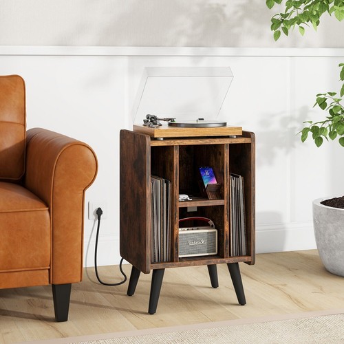 Vinyl record storage turntable - record,