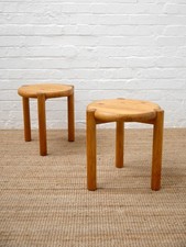 1970s pine stools or tables