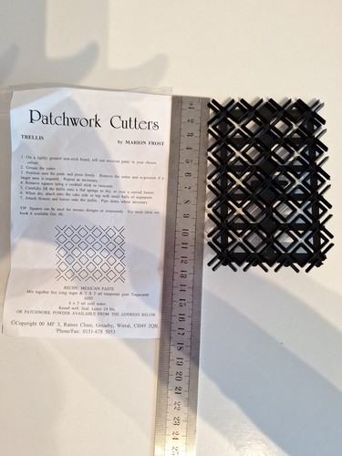 Trellis patchwork cutters - trellis,