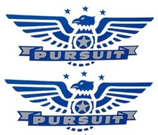 Pedal plane  Pursuit decal for US army plane 5" by 2.181" SHIPPING W/TRACKING