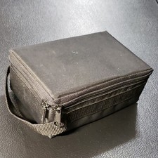 Black Zipper closure Cassette