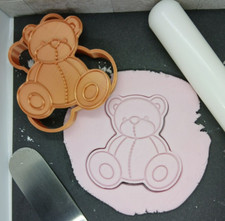 Teddy Bear Cookie Cutter 3D