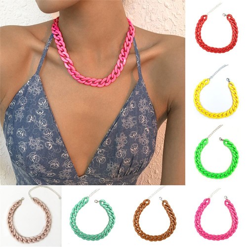 Gothic chunky chain collar - gothic,