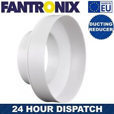 Fantronix Round Ducting Reducer 150mm to 100mm - 6 to 4 inch Duct Pipe Reduction