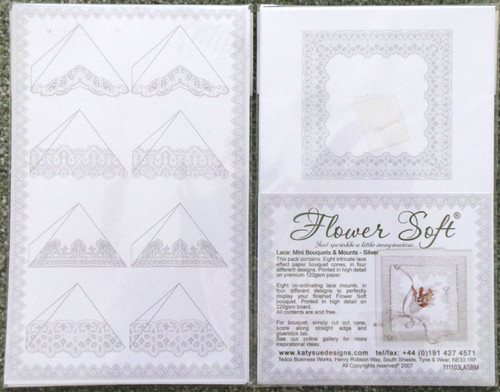 Flower soft card craft - flower,