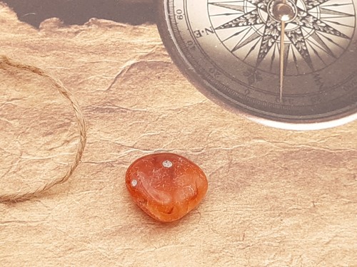 Carnelian pocket tumbled - carnelian,