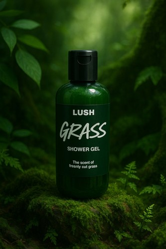 Lush grass shower - shower, gel