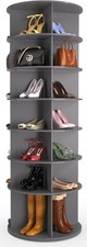 7-Tier Rotating Shoe Rack