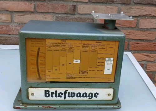 Reichspost letter scale with - letter, 2
