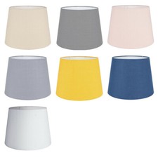 Modern Tapered Fabric Light Shade Pendant Lamp Shade Table / Floor Lampshade