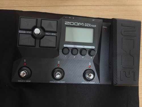 Zoom g2x four effects and - g2x,