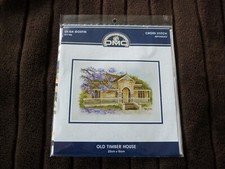 DMC old timber house cross stich kit