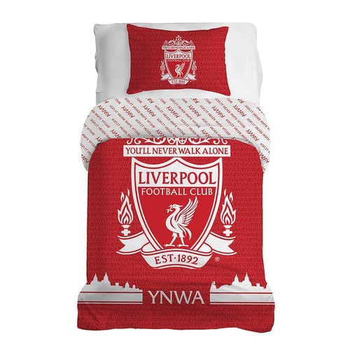 Liverpool tone single duvet - liverpool, fc
