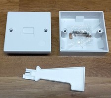 2/3a Telephone Socket Extension + Back Box + (Slave/Secondary) BT Line Jack+Tool