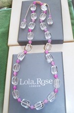 LOLA ROSE *LOVELY* CLEAR ROCK