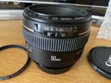 Canon EF 50mm  F/1.4 Prime Lens  & Hoya Filter