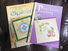 2 x paper craft books