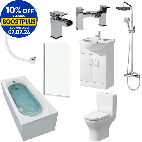 Complete bathroom suite - bathroom, 1700