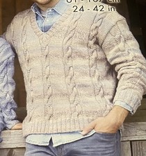 Aran hand knitted jumpers - knitted,