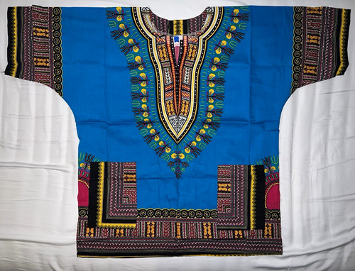 Blue traditional west african - traditional,