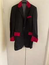 mens teddy boy drape jacket