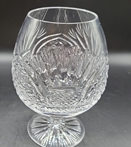 Hand cut crystal brandy - hand,