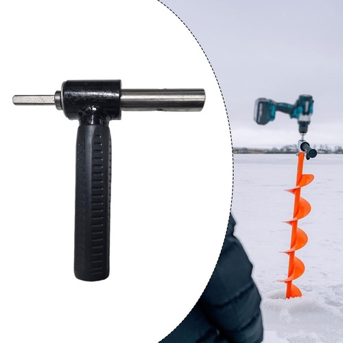 Ice auger drill adapter - drill,