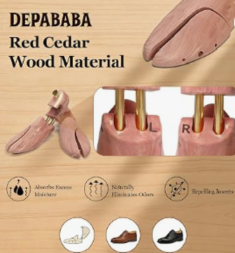 Cedar shoe trees with single - with,