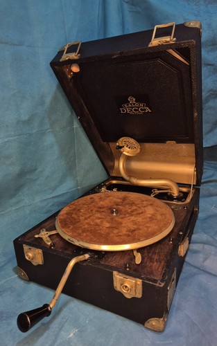 Decca gramophone record - gramophone,