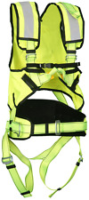 High Vis Multi Purpose Adjustable Height Safety Fall Arrest Protection Harness