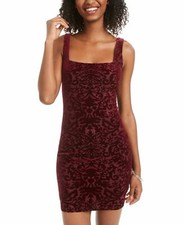 Jump Apparel Dress Burgundy