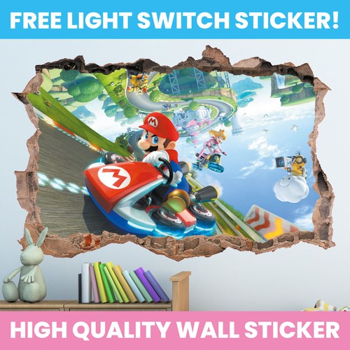 Super mario kart hole wall - super, in