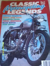 Classic Motorcycling Legends No 17 Scott,  MV Agusta Sixes, Ariel, Triumph T120
