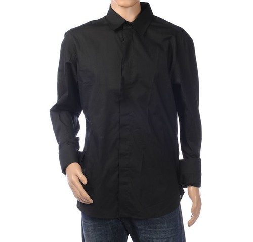 Mens black regular collar - regular,