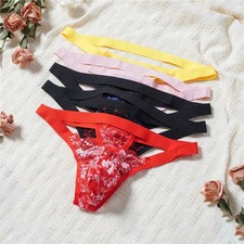 Men's Lace Mesh G-String -