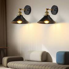 Modern Industrial Vintage Retro Rustic Sconce Wall Light Lamp Fitting Fixture UK