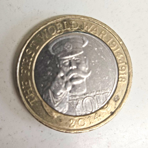 2014 two pounds coin - 2014,