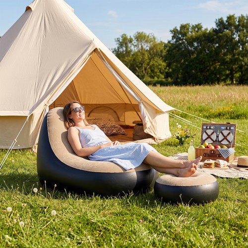 Inflatable sofa lounger - sofa, and