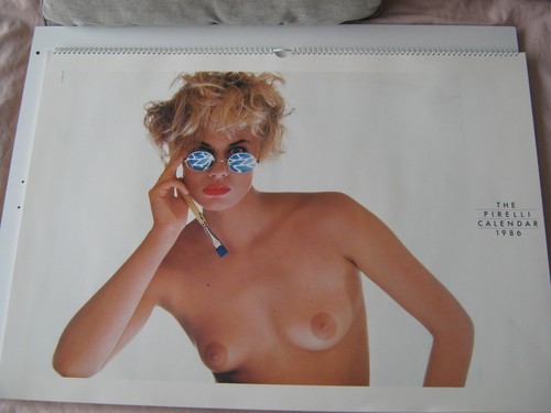 Vintage 1986 pirelli calendar - 1986,