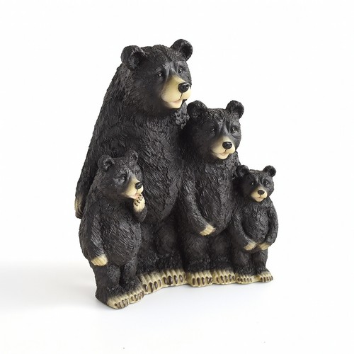 Bear figurine resin - bear,